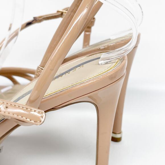 Kenneth Cole Women's Baxley Strappy High Heel Sandals Tan Size 6.5M - Picture 14 of 15